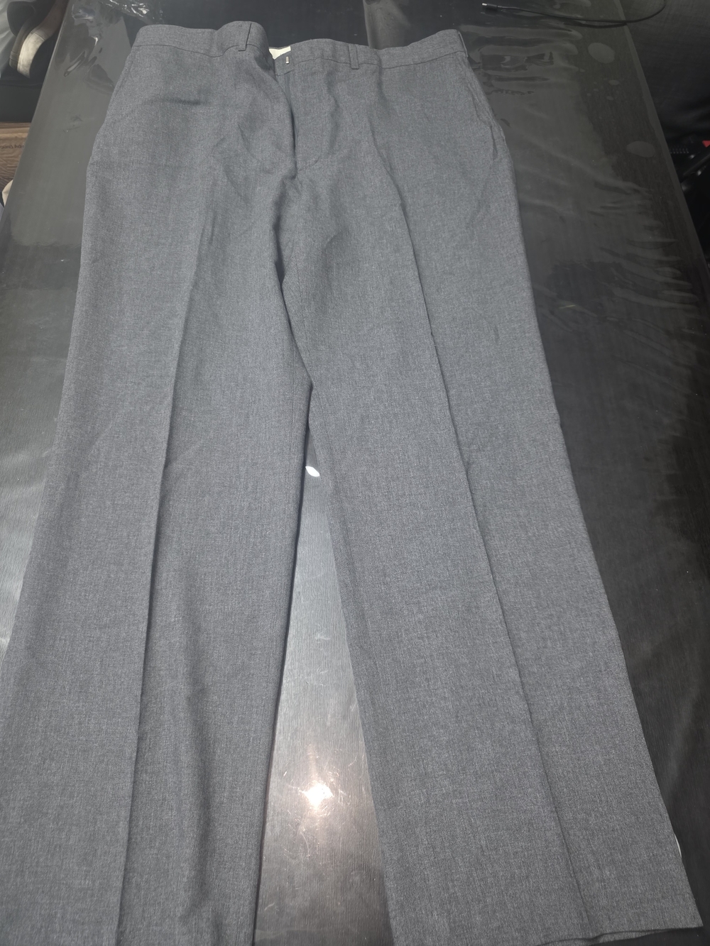 Haggar Men's Charcoal Gray Dress Pants